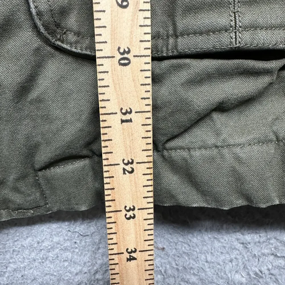 Vintage St Johns Bay Flannel Plaid Lined Barn Chore Field Coat Mens XXL Green